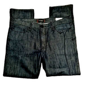 Guess Men's Ultra Jeans Size 40 Grey/Black Wash Slim McCrae Fit Black Label